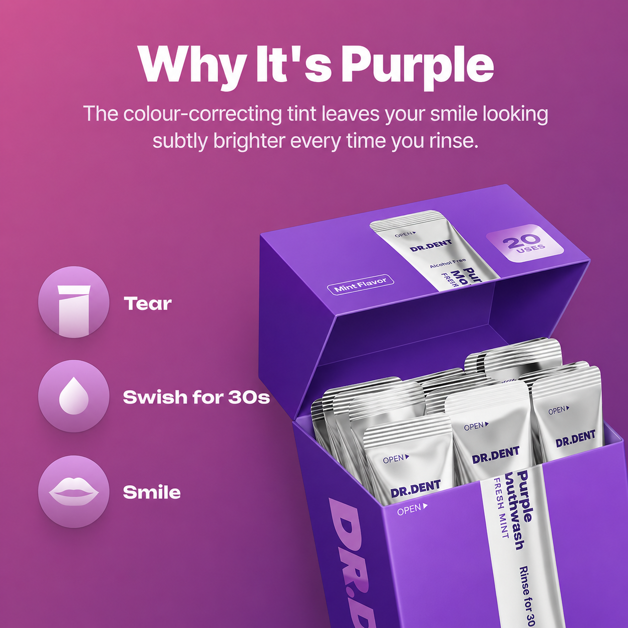 Purple Mouthwash