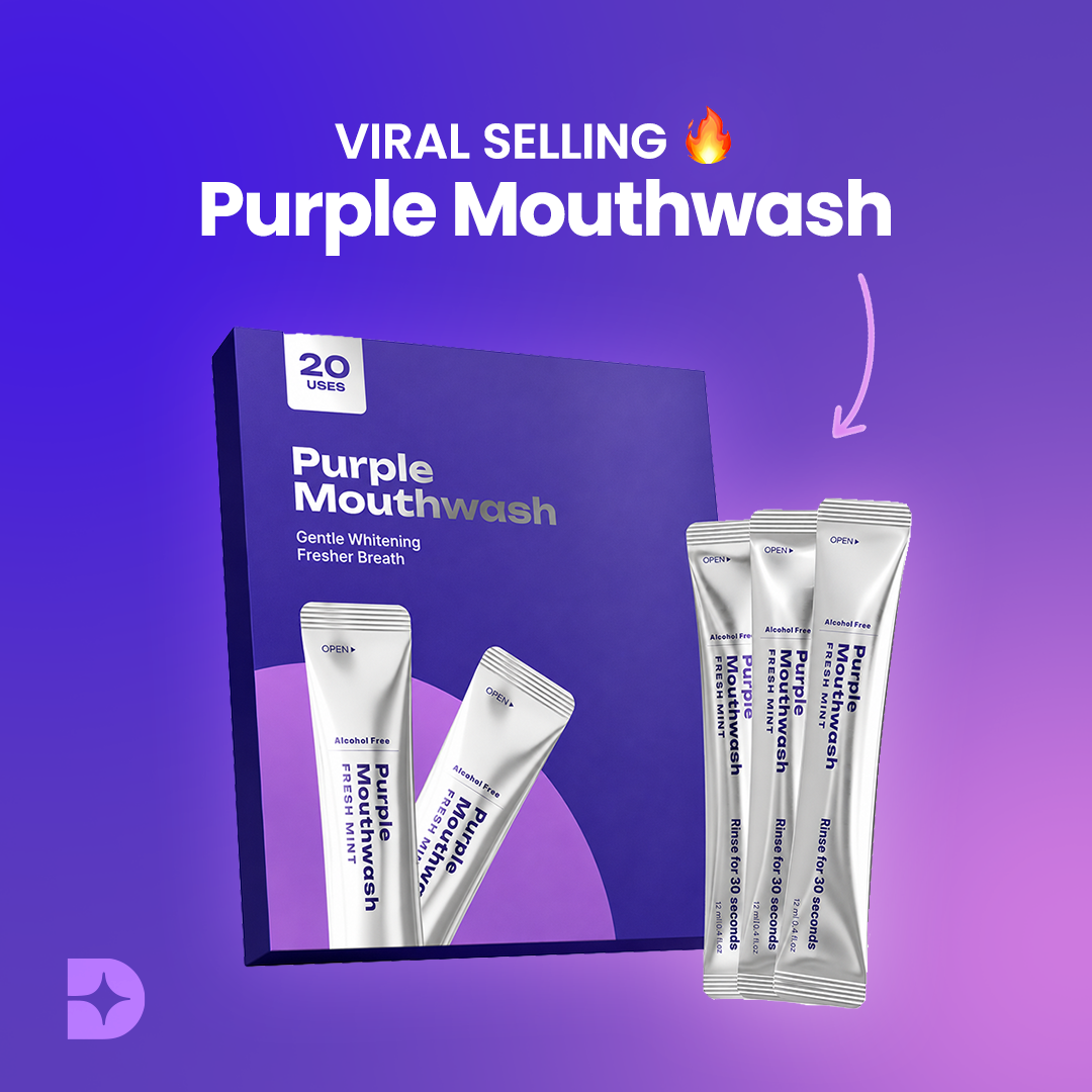 Purple Mouthwash